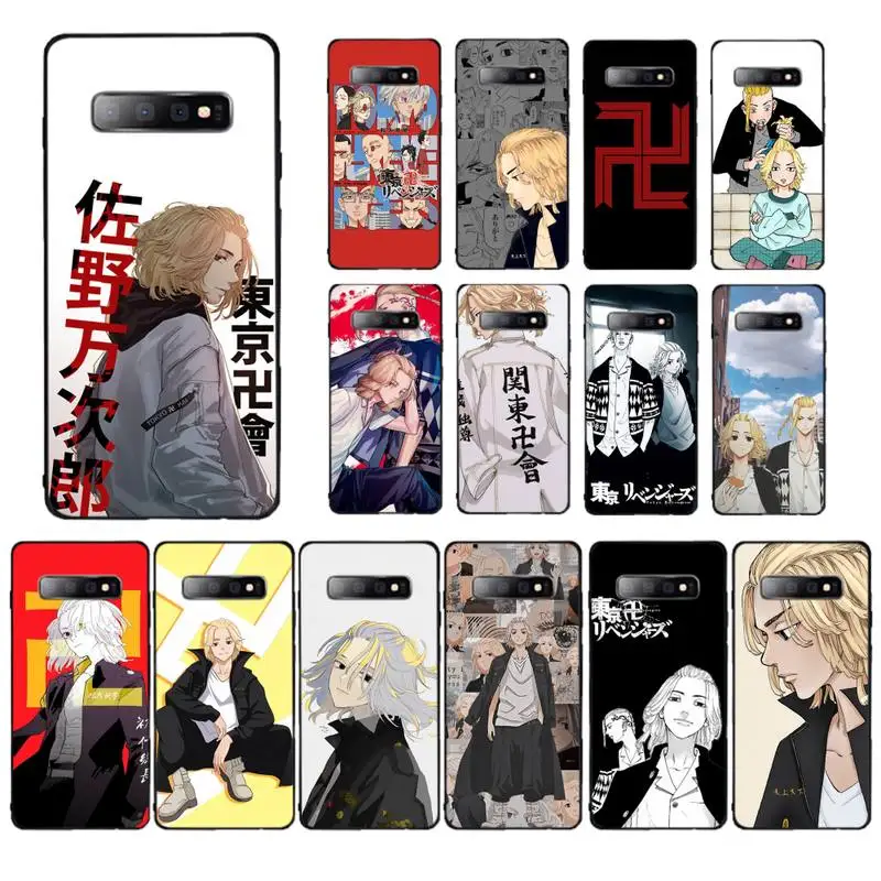 

FHNBLJ Anime Tokyo Revengers Mikey Phone Case for Samsung S10 21 20 9 8 plus lite S20 UlTRA 7edge