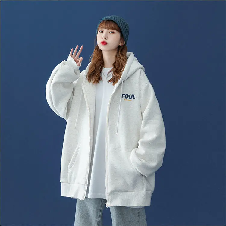 

2021 Autumn New Baseball Uniform Female Student High Street Sports Cardigan Niche Top