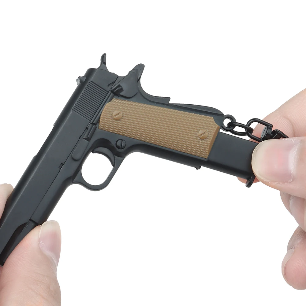 Брелок для ключей модель оружия 1911 1:4 ограниченный Тактический брелок со съемным