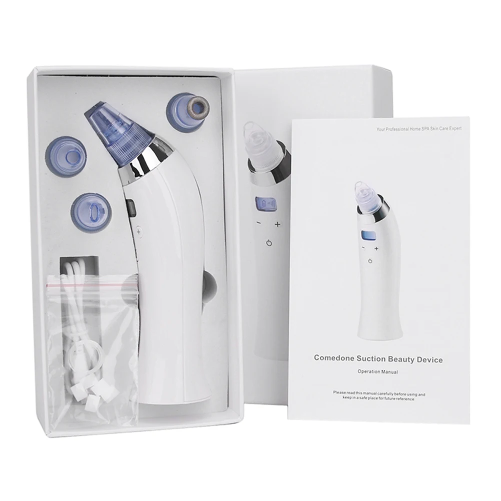 

Face Blackhead Remover Vacuum Suction Face Skin Vacuum Pore Cleaner Suction Acne Pimple Removal Deep Nose Cleaner Tool