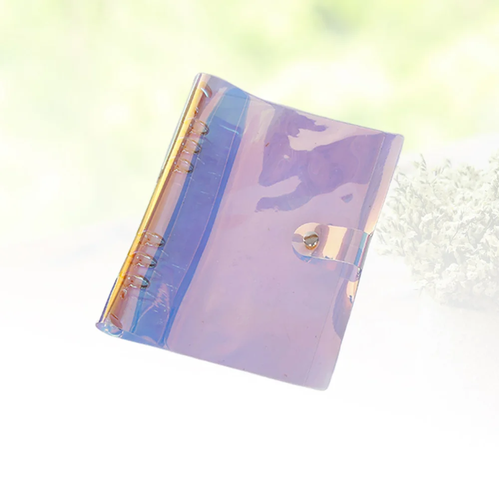 

1pc A5 PVC Notebook Cover Six Holes Notebook Case Protector for Planner Agenda