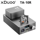 XDUOO TA-10R усилитель для наушников AK4493EQ XU208 USB коаксиальный кабель RCA Opt форматы PCM и DSD DXD 12AU7 TA10R ламповый усилитель