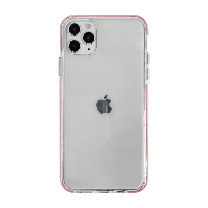 

2021 Fashion Simple Frame Case Cover For iPhone 12 12min 12Pro 12ProMax 11 11PROMAX 11PRO SE2020 7 8 7Plus 8Plus X XS XSMAX XR