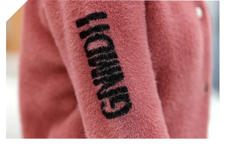XJXKS Sueter Mujer Invierno плюс размер кардиган Повседневный круглый вырез длинный рукав однобортный пушистый женский свитер пальто