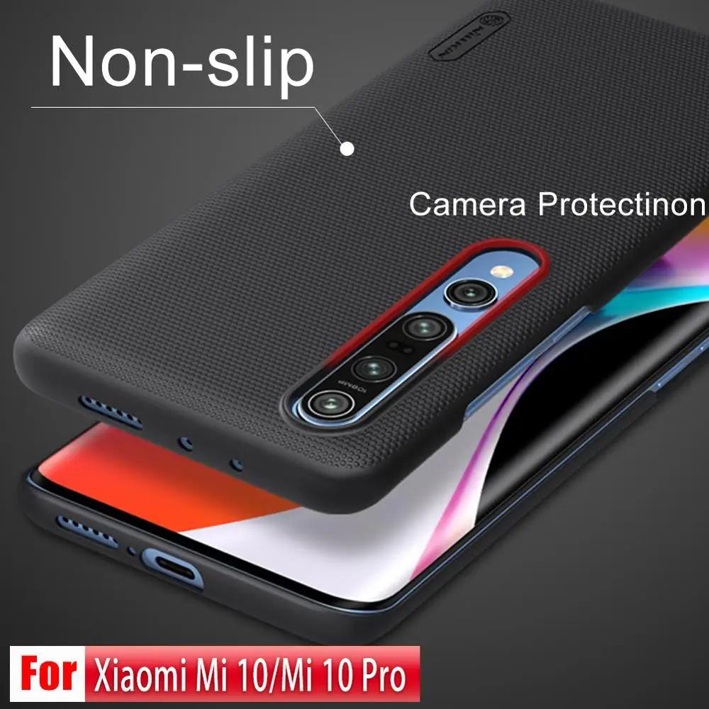

Чехол-накладка для Xiaomi Mi 10, противоскользящий, матовый