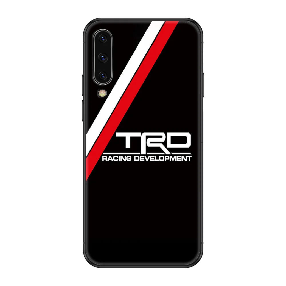

Car Logo trd Phone case For Samsung Galaxy A 3 5 8 9 10 20 30 40 50 70 E S Plus 2016 2017 2018 2019 black soft Etui silicone