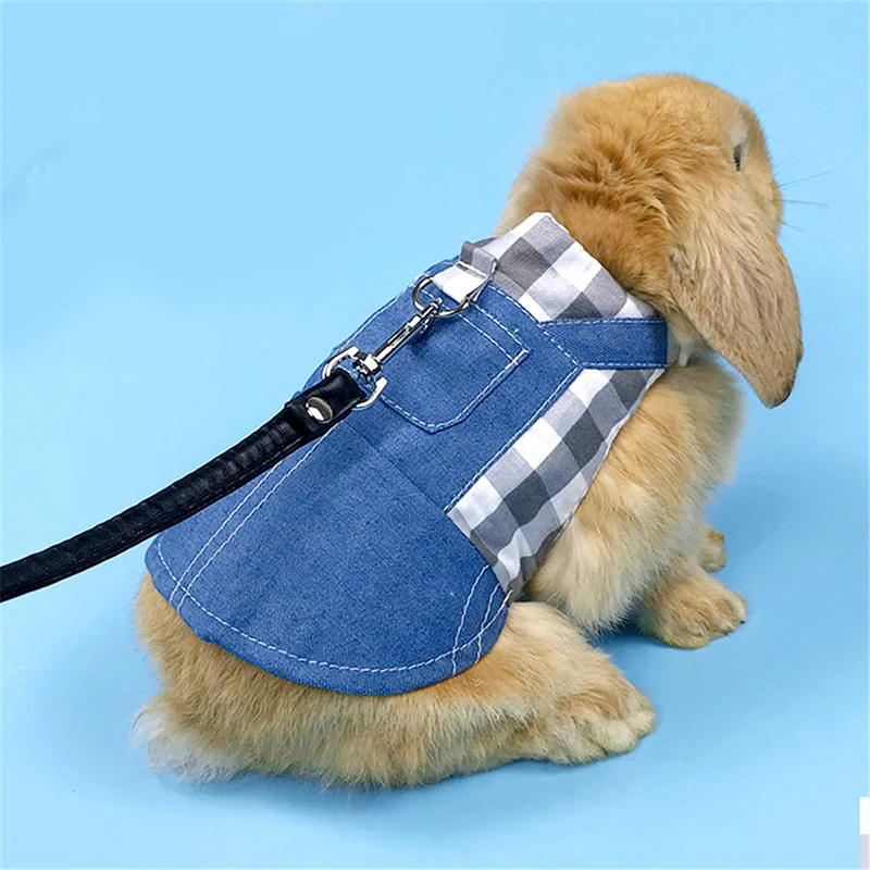 

1 комплект, жилет и шляпа для домашних животных, кролик