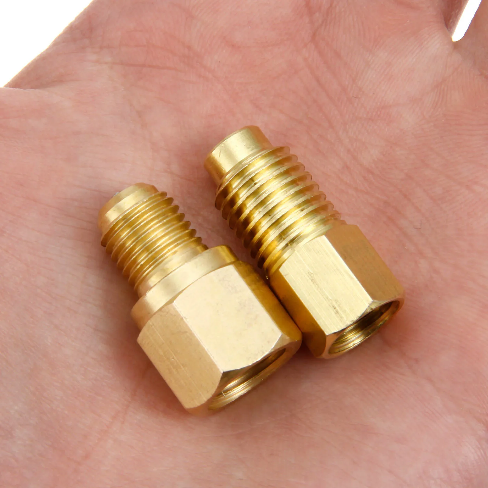 Адаптеры R134a и R22 2 шт. с сердечником клапана для Can Tap инжектор масла вакуумного