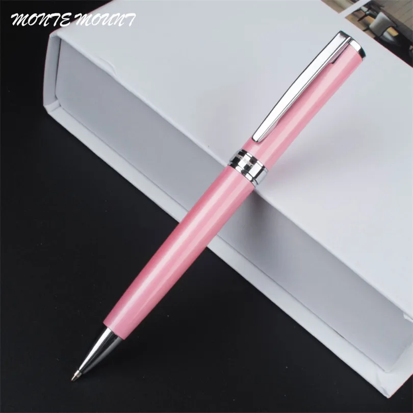 Высококачественная металлическая шариковая ручка, школьные и офисные канцтовары, роскошные подарочные ручки, деловая шариковая ручка сред...
