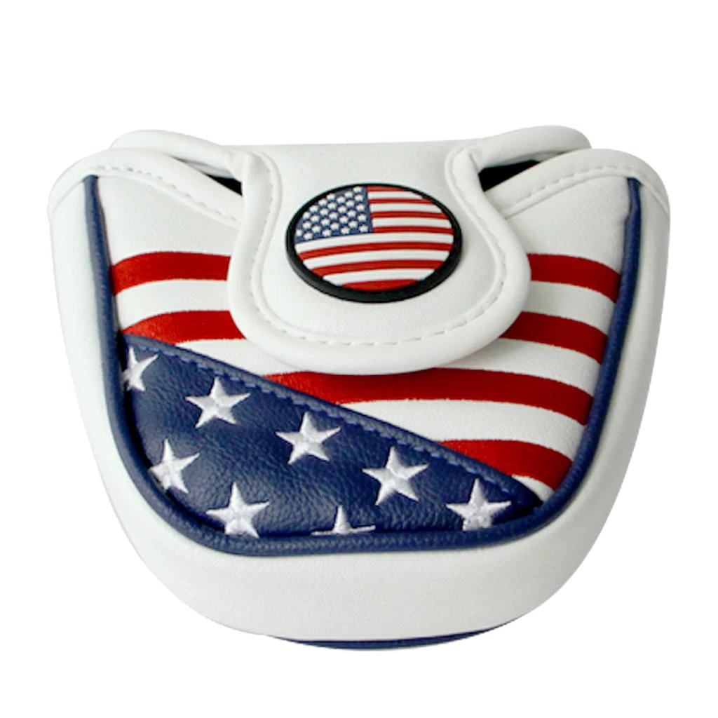 

Square Golf Putter Head Covers Headcover with Magnetic Closure for Most Brands Blade Waterproof & Long Lasting Golf Accessories