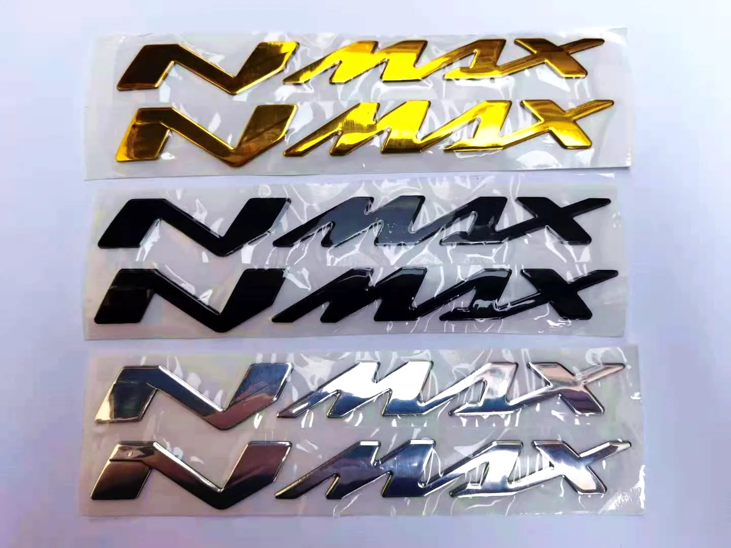 Наклейки с эмблемой на бак для Yamaha NMAX N MAX N-MAX 155 250 400 мотоциклетные 3D наклейки