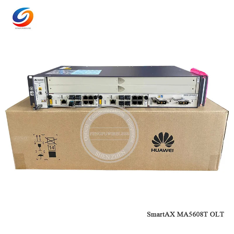 Оригинал 48 В постоянного тока Ma5608T Gpon Olt с 2 Mcud 1G картой управления 1 * плата питания