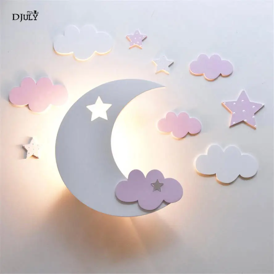 Детские светильники на стену в виде облака