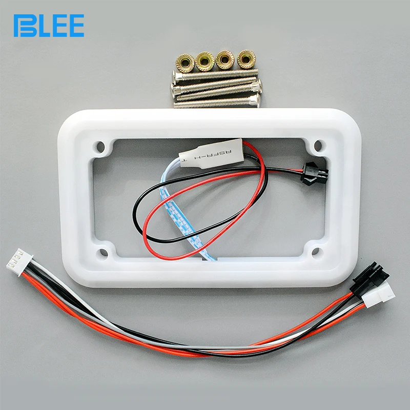 Универсальный Цветной СВЕТОДИОДНЫЙ Переключатель для монет с декоративной