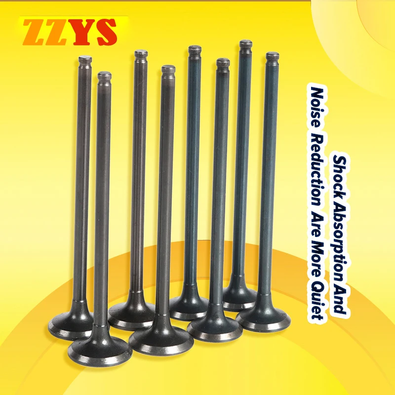 Впускной клапан мотоцикла и выпускной стержень клапана для Kawasaki ZXR250 ZXR 250 89 98 ZR250