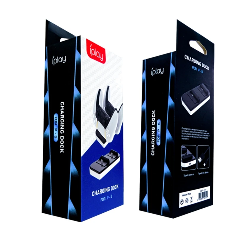 

Fast Charging Dock for PS5 Controller Gamepad Charger Stand Charging Base
