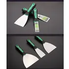 6 шт. набор шпатлевых ножей набор лезвий скребок с противоскользящей пластиковой ручкой DIY инструмент 77UD