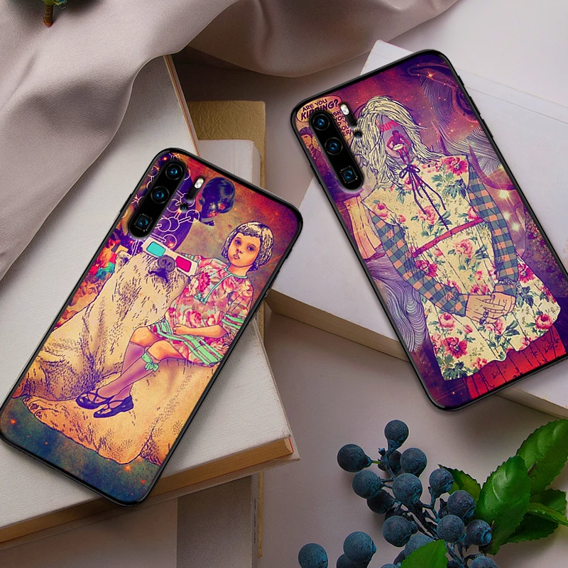 Красочные Чехлы для мобильных телефонов huawei Y6 Y7 Y9 Prime 2019 Коврики 10 20 Pro Nova2 3 4 Lite Nova 2i