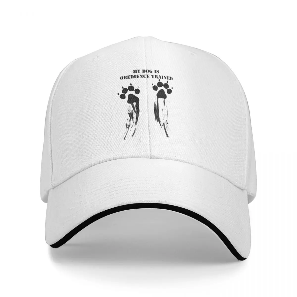Бейсболка с собакой послушания Мужская бейсболка из полиэстера симпатичная для