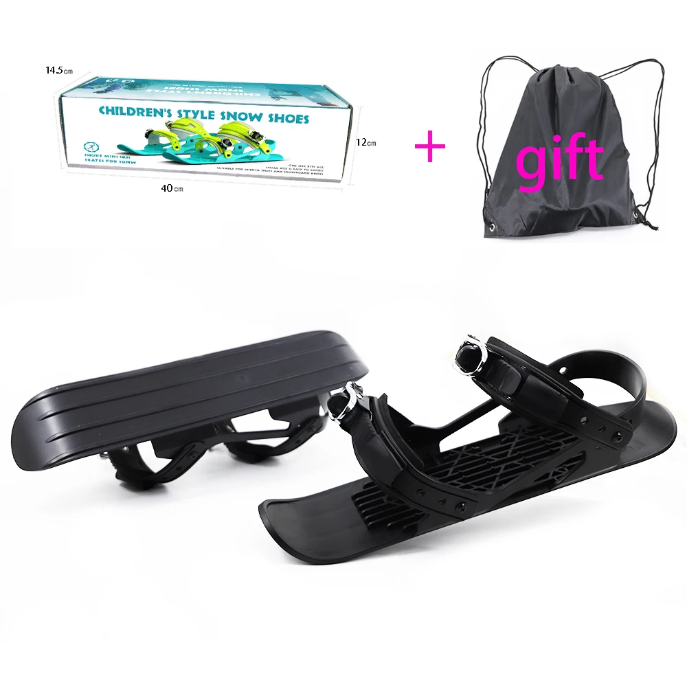 Children's snow shoes Mini Ski Skates Adjustable straps Skiboard Suitable for children from 3 to 17 years old Cool colorful | Спорт и