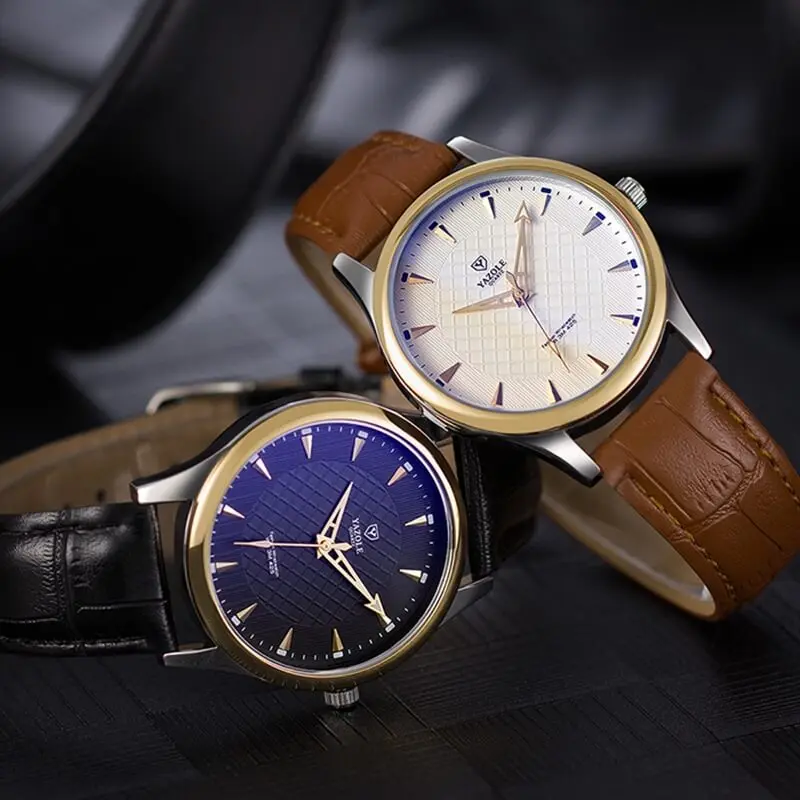 

YAZOLE High Grade Quartz Watches Movement Fashion Business Style Men Watch OEM Custom Life Waterproof Practical Luminous Hand