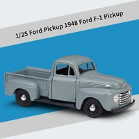 127 2019 ford 1948 chevrolet simulator alloy car model diecast model cars toy for children birthday gifts collection