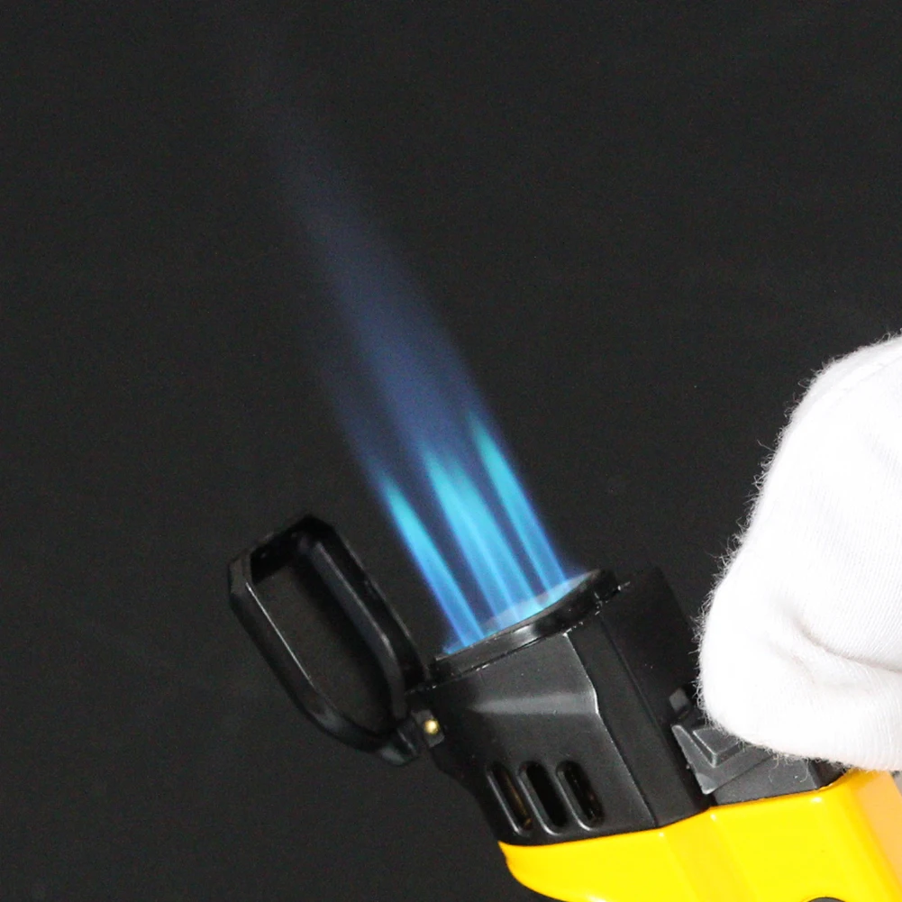 Мини-фонарь COHIBA зажигалка для сигар металлическая ветрозащитная заправка