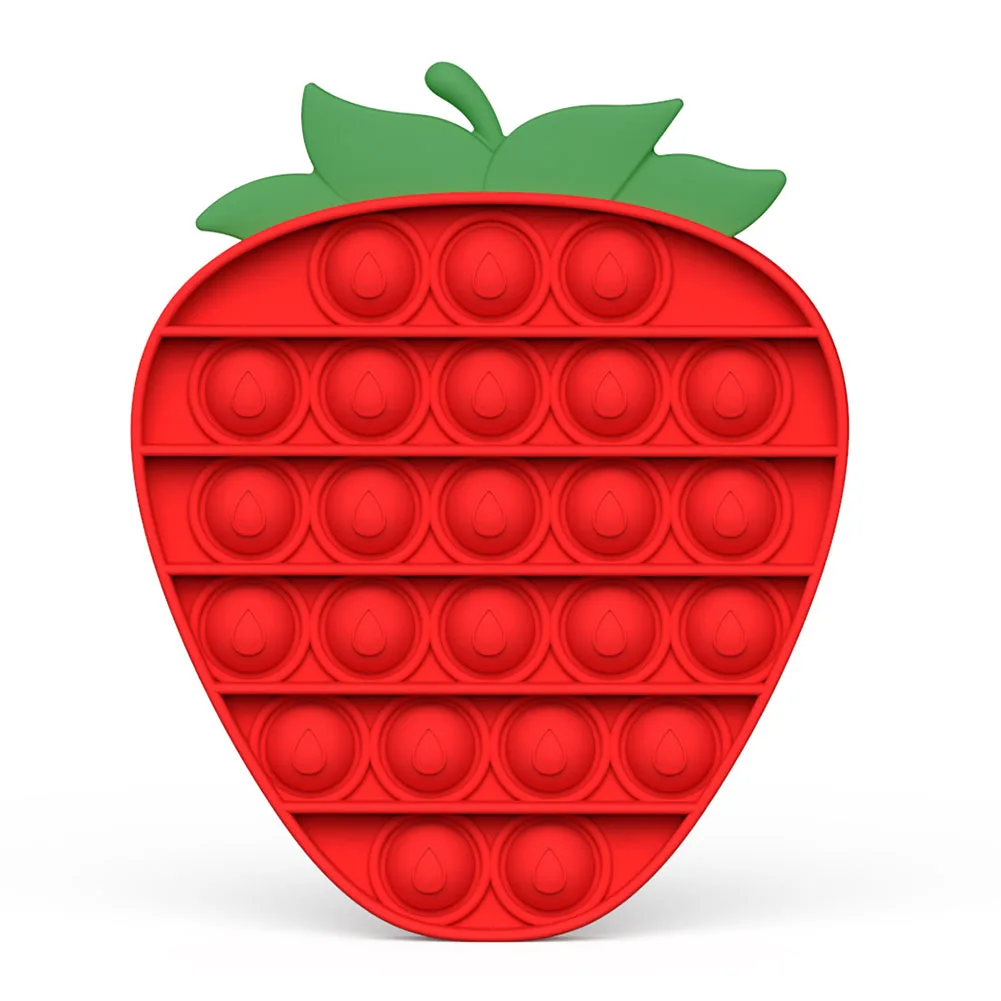 Fruta de la serie Fidget juguete helado empujar burbuja juguetes para el regalo de los ni&ntilde;os sensorial juguetes anti estr&eacute;s Autismo de alivio de estr&eacute;s-2