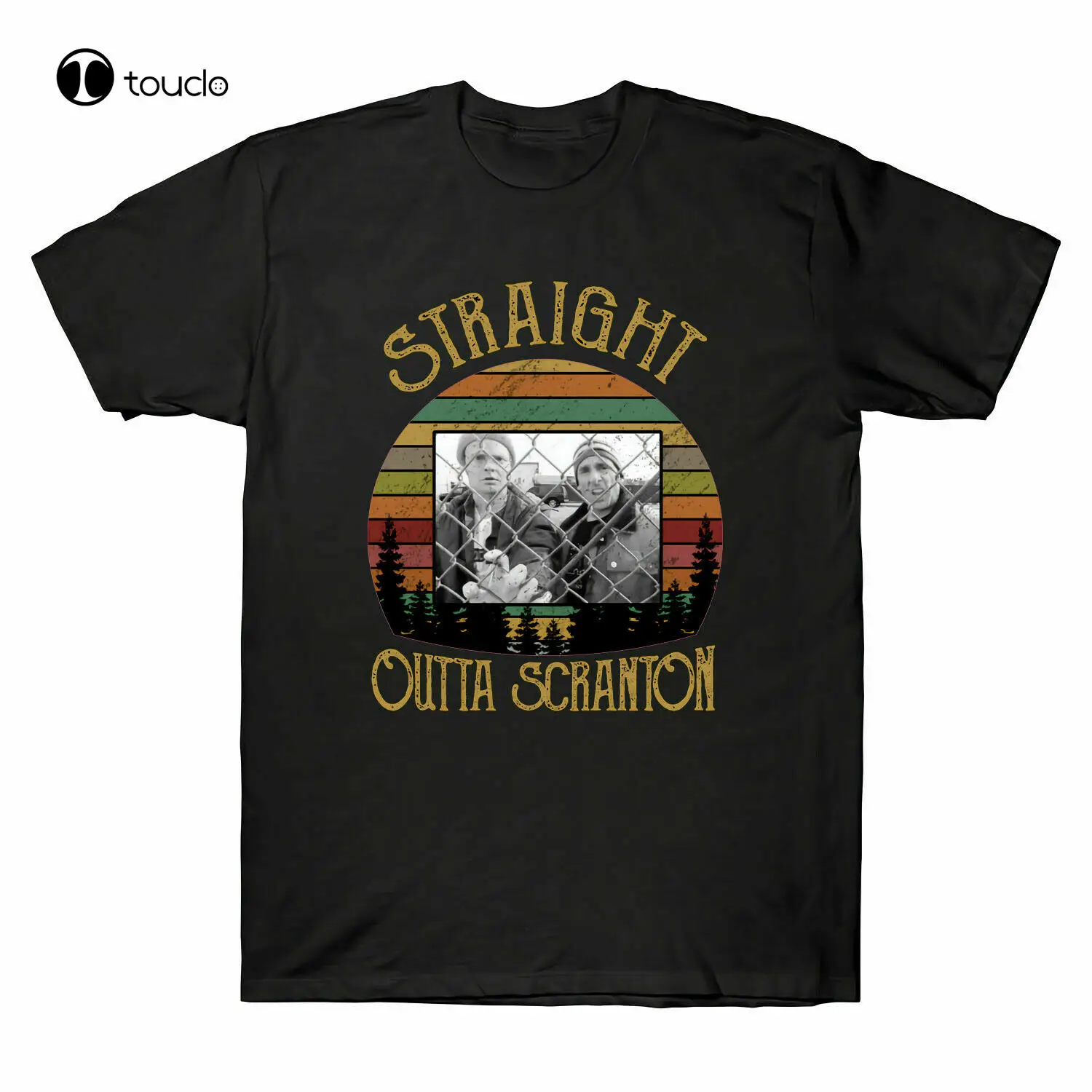

The Office Michael Scott Straight Outta Scranton Vintage Men'S T-Shirt Cotton