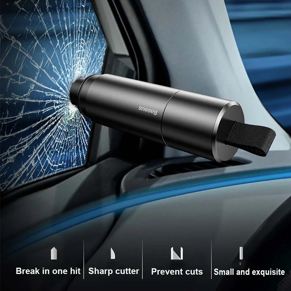 

NEW Car Window Glass Breaker Safety Hammer Mini Life-Saving Escape Hammer Auto Seat Belt Cutter Knife Car Emergency Rescue Tool