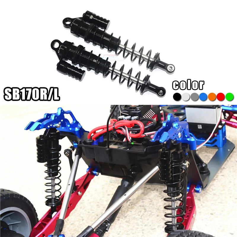 

Запчасти для радиоуправляемой модели автомобиля GPM LOSI 1:6 SUPER BAJA-REY, аксессуары для модернизации грузовиков, L-образные задние амортизаторы из ...