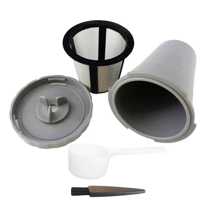 Reusable Filters Set Spoon Brush Lid For Keurig B55 B60 B65 K40 K45 K50 Filter Basket Coffee K-Cup Style Coffeeware Sets |