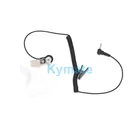 С надписью ФБР (FBI) 3,5 мм одиночный наушник, наушное крепление, наушники со спиральным кабелем иди и болтай Walkie Talkie гарнитура политики Военная Униформа наушники для радио