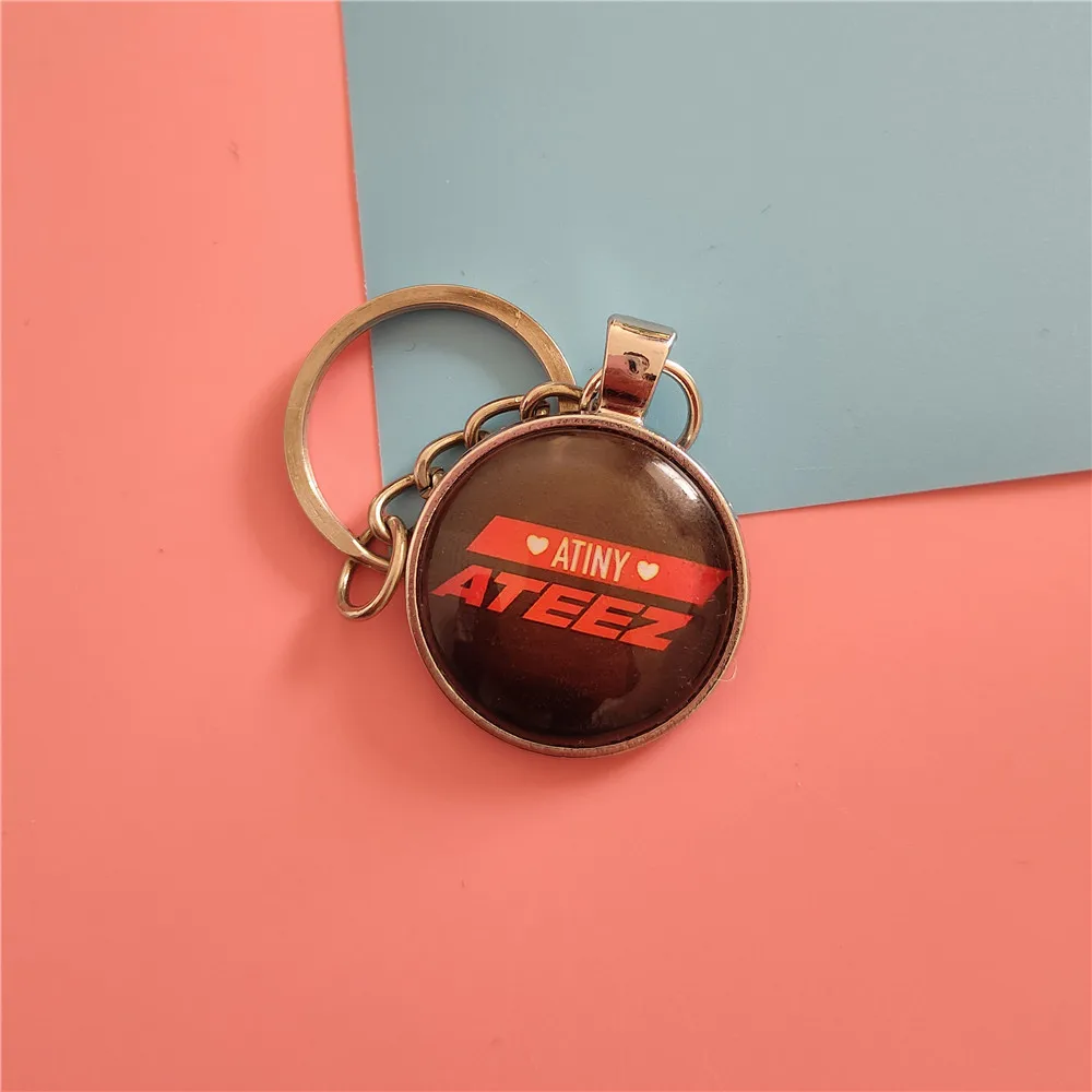 1 шт. брелок для ключей Kpop ATEEZ от ateez высокое качество Новое поступление оптовая