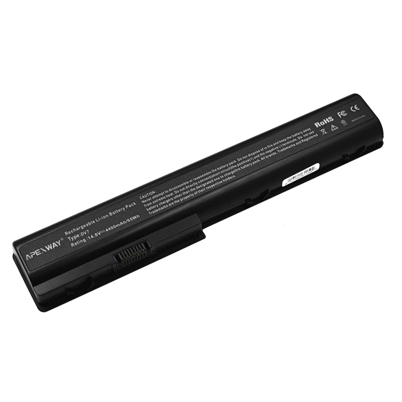 8 элементный аккумулятор ApexWay для HP с функцией зарядки быстрой и зарядки. с. в.