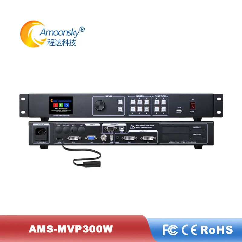 

LED video processor MVP300 rental video wall scaler SDI VGA DVI USB WIFI controller parts led display screen