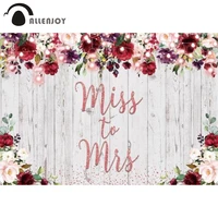 allenjoy wedding ceremony backdrop miss to mrs wooden flowers glitter lights red sands marriage background photobooth photo zone