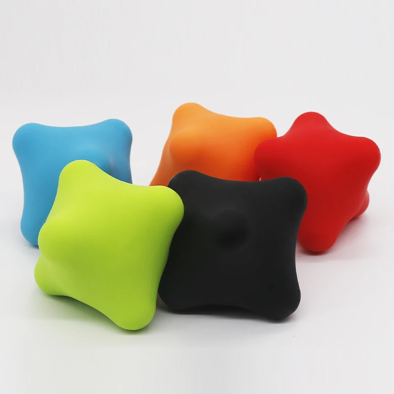 Резиновый шестигранный триггерный шар для расслабления мышц|Мячи фитнеса| |