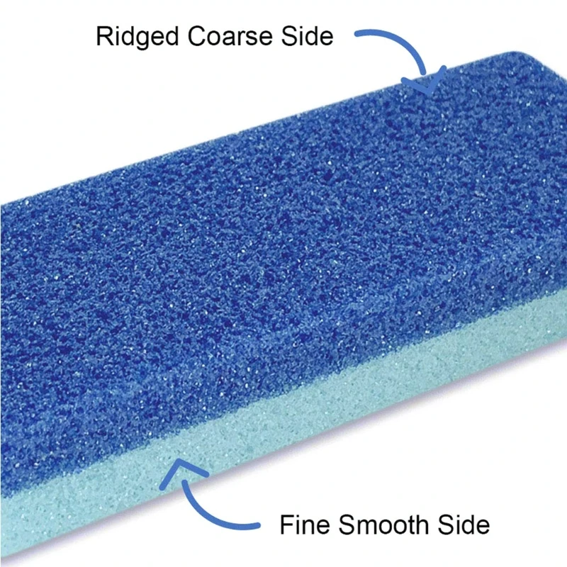 4 шт./компл. двухсторонняя Пемза для ног шлифовальный блок удаляет мертвую кожу