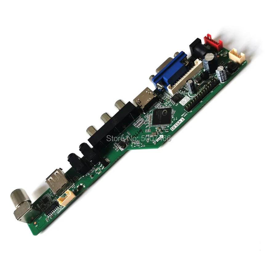 universal controller drive board 2-CCFL VGA USB AV 1024*768 DIY kit display fit LM150X06/LM150X07/LM150X08 20-Pin LVDS | Компьютеры и
