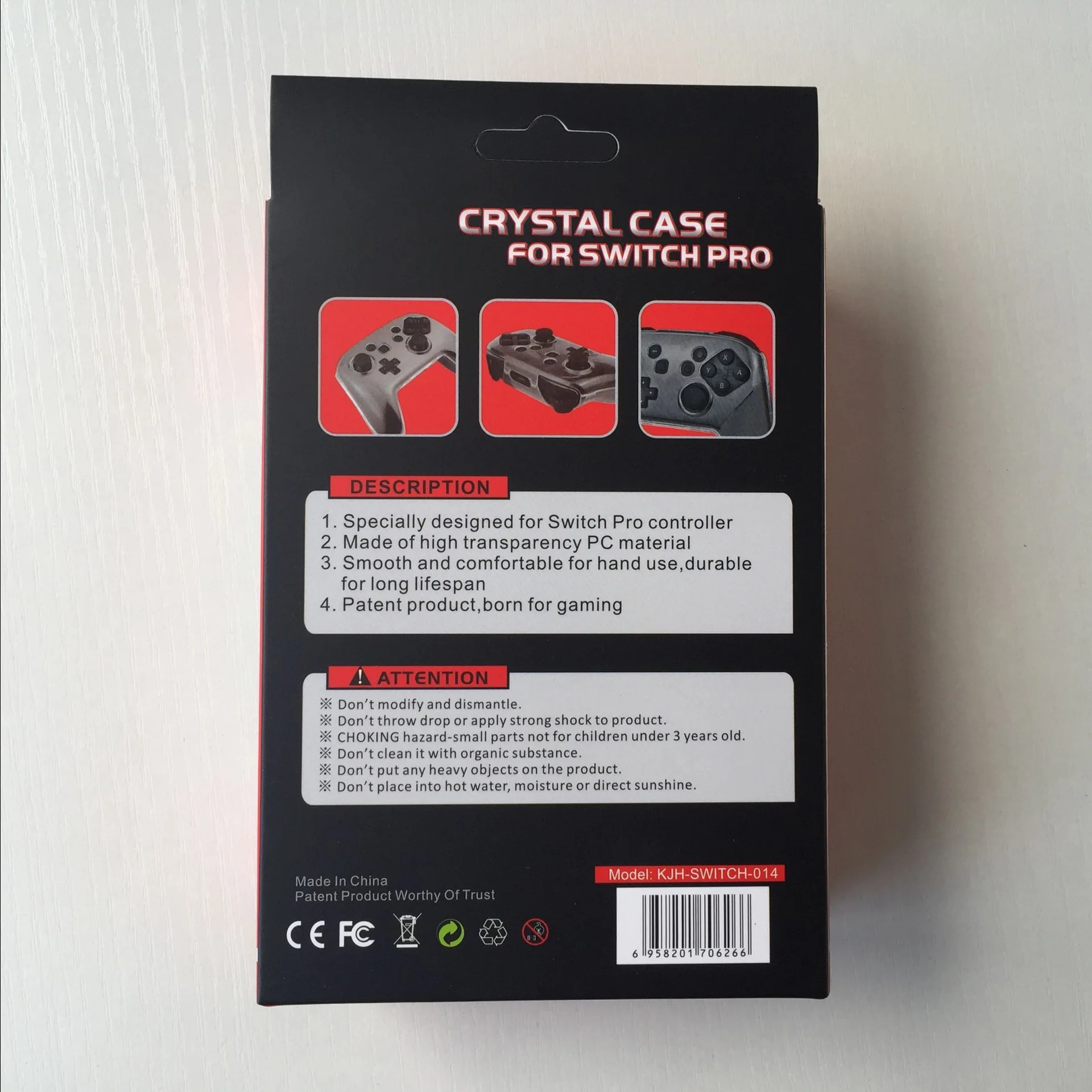 Anti-Slip Crystal PC Transparent Protective Carrying Skin Case Hard Shell Cover for Nintend Switch NS Pro Gaming Controller | Электроника