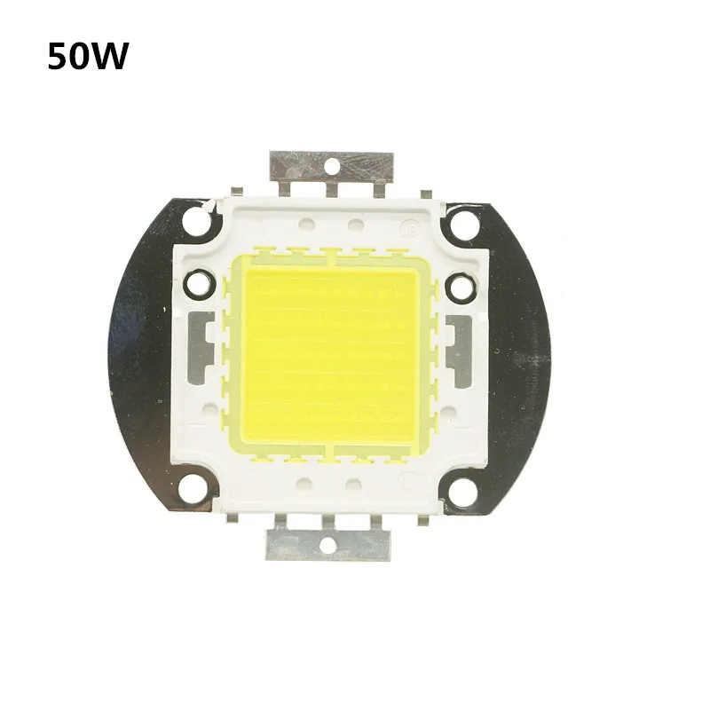 DC 12V 24-38V белый 6000-6500k Встроенный светодиодный фонарь 10W 20W 30W 50W 100W COB светодиодный светильник чип лампочки для прожектора