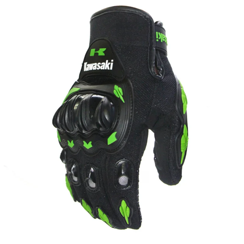 KA01 Pro-Biker Мотоциклетные Перчатки Guantes Moto Luvas da мотоцикл мотобайк велосипедные гоночные перчатки Защитное снаряжение черный синий красный - Цвет: KA01