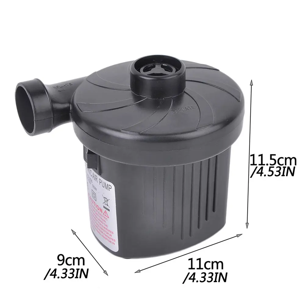 

EU Plug Household Electric Air Pump Inflate Deflate Pumps Car Inflator Electropump Boat Electric Blower Pump
