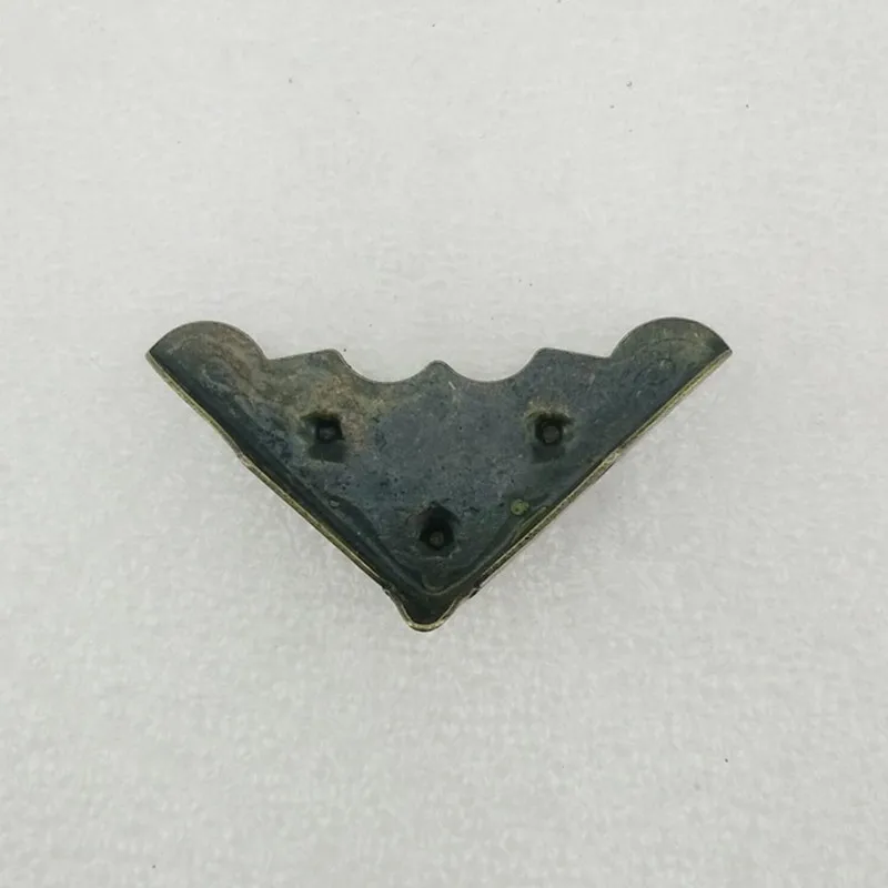 6 шт 32 мм бронзовая треугольная угловая деревянная коробка углы мебель протектор