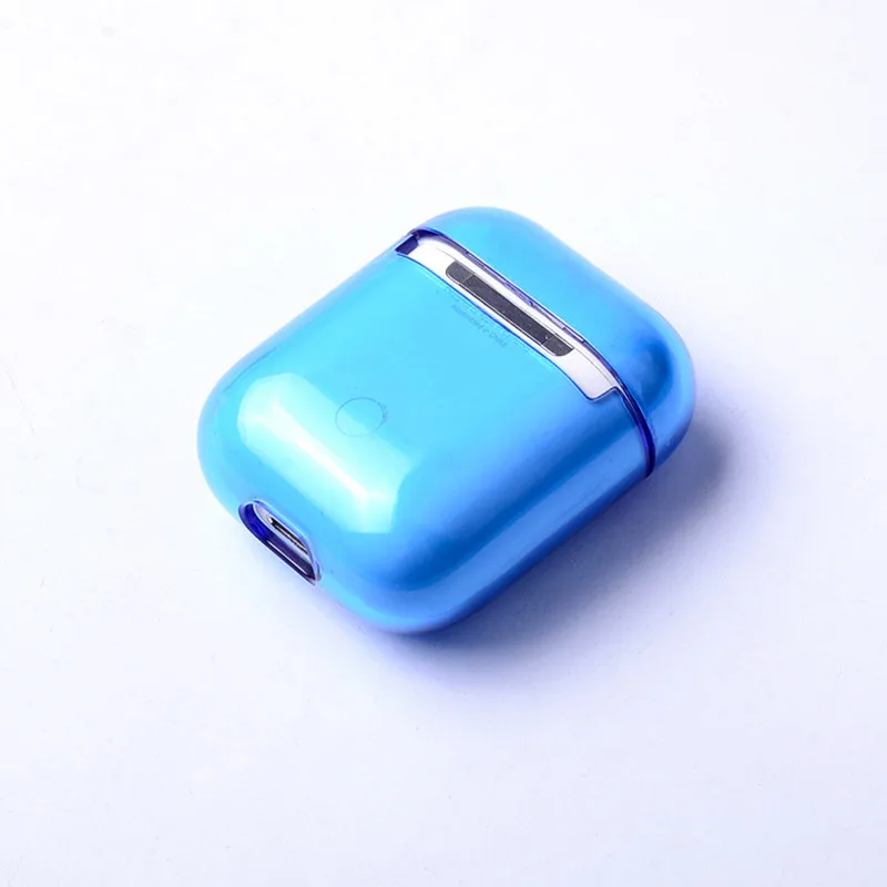 1 шт для Airpods чехол прозрачный защитный чехол Коробка Сумка Bluetooth гарнитура чехол ударостойкий вкладыши чехол Водонепроницаемый