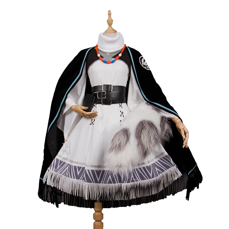 Игра Arknights Pramanix Косплэй костюм платье в стиле лолита с рисунком из аниме классная