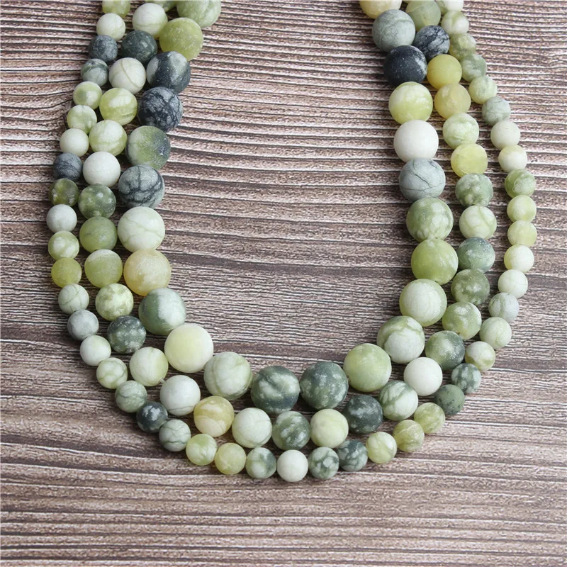 Модные Натуральный камень ювелирные изделия с тусклой полировкой матовый