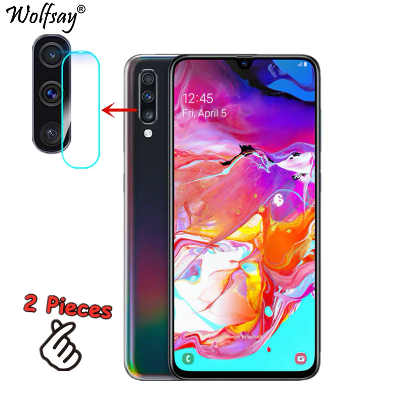 

Защитное стекло для объектива камеры Samsung Galaxy A70, 2 шт.