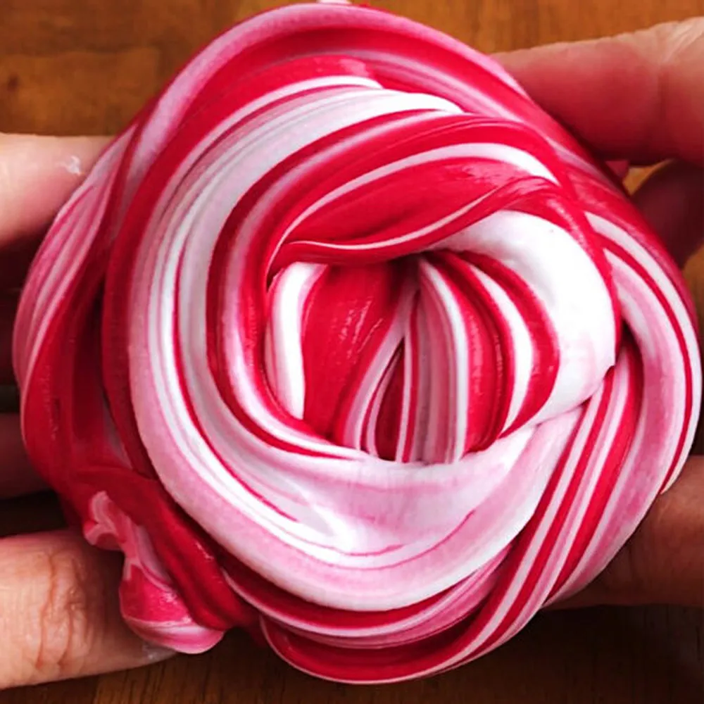 Цветная пушистая слизь игрушки Полимерная глина Floam Ароматизированная игрушка